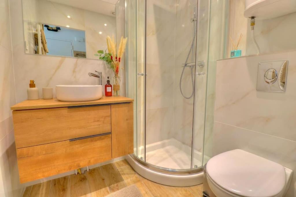 Charmant Studio Renove A Antibes, Plage A 10 Min A Pied Exteriér fotografie
